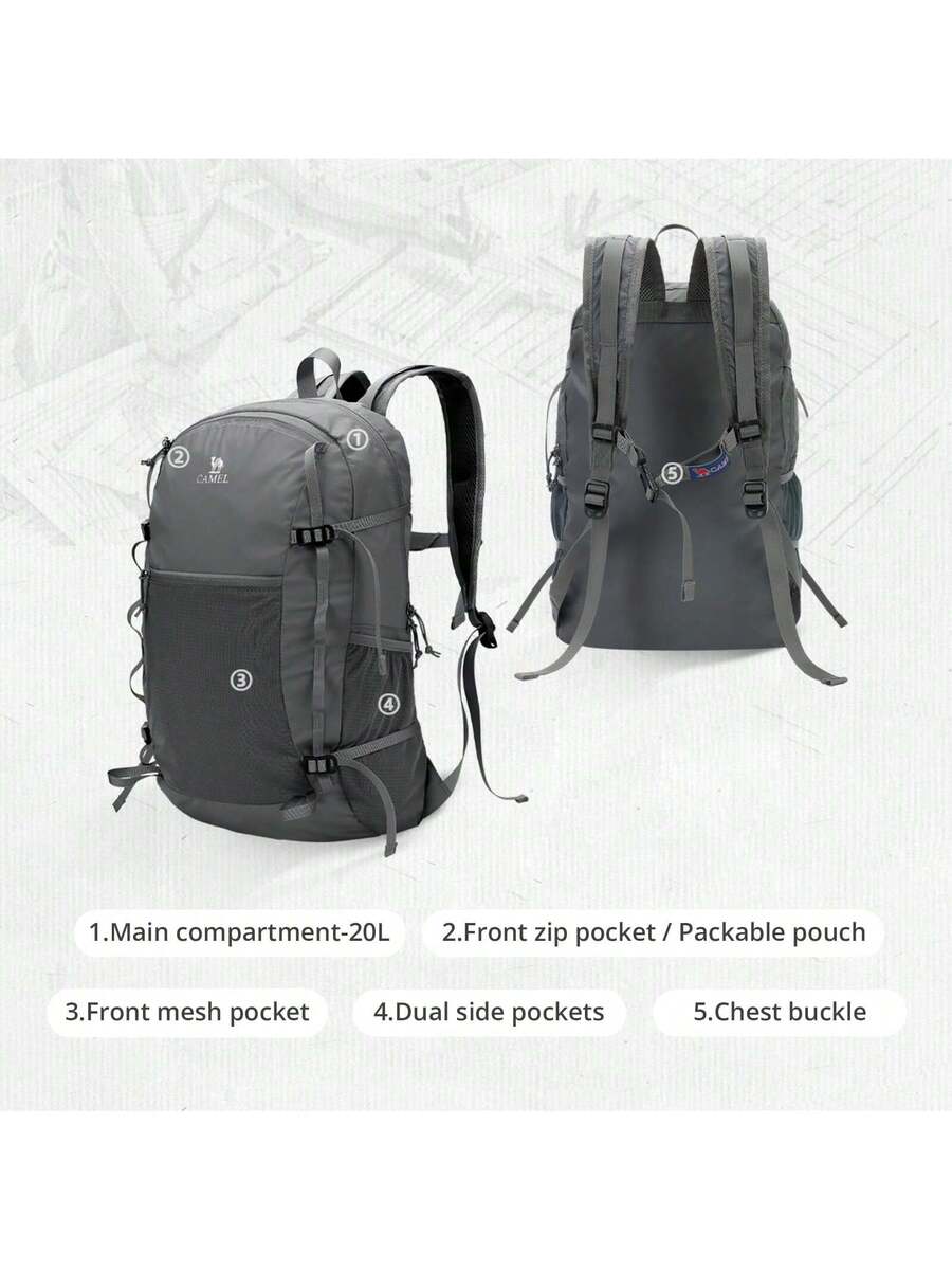 Foldable Hiking Backpack Light - Hiking Backpack Waterproof recension och pris