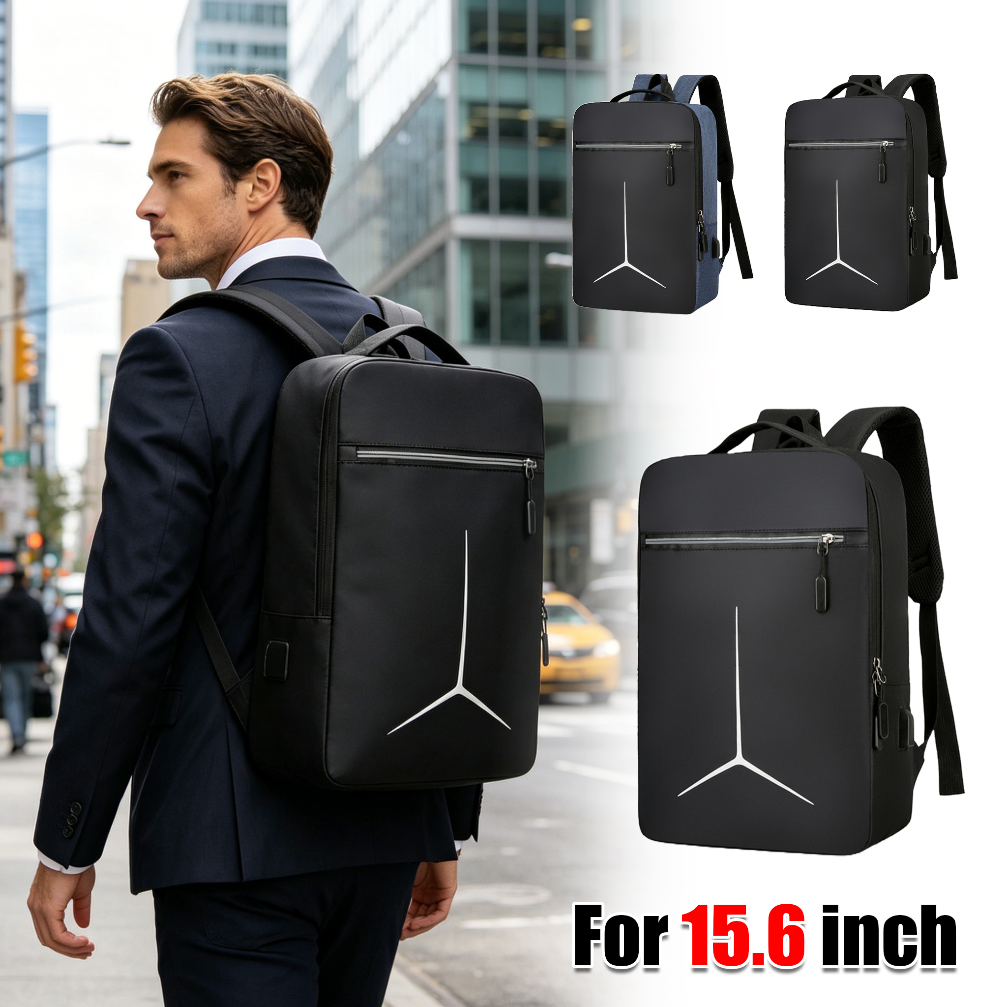 Anti Theft USB Waterproof Hard - Travel Backpack Anti Theft recension och pris