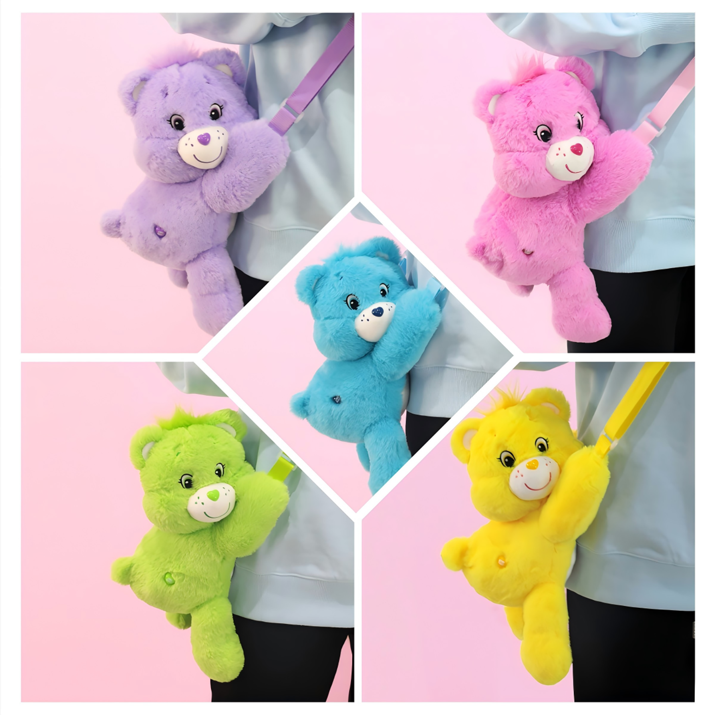 Care Bears Cute Plush Crossbod - Mini Backpack Purse recension och pris