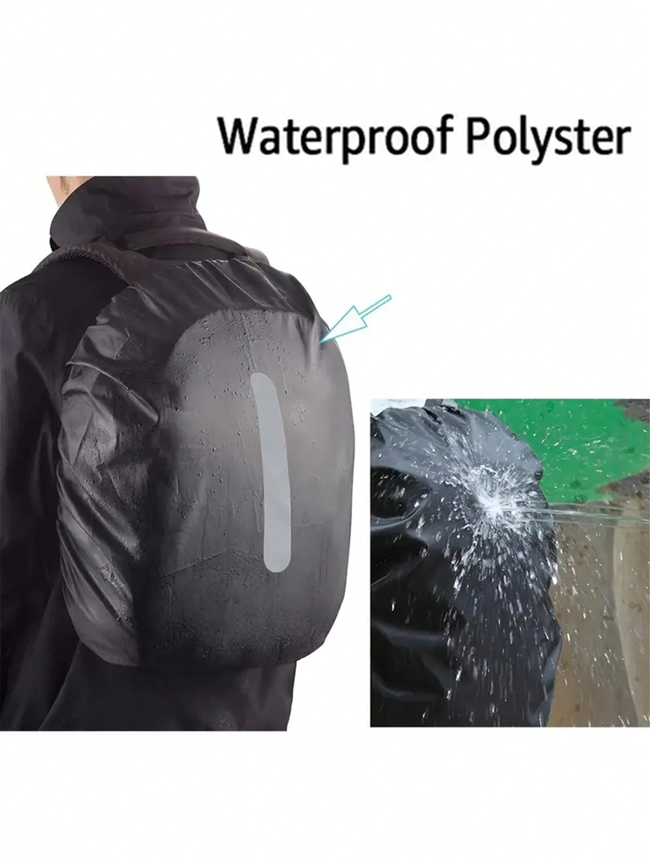 30-40L Backpack Rain Cover Ref - Travel Backpack Anti Theft recension och pris