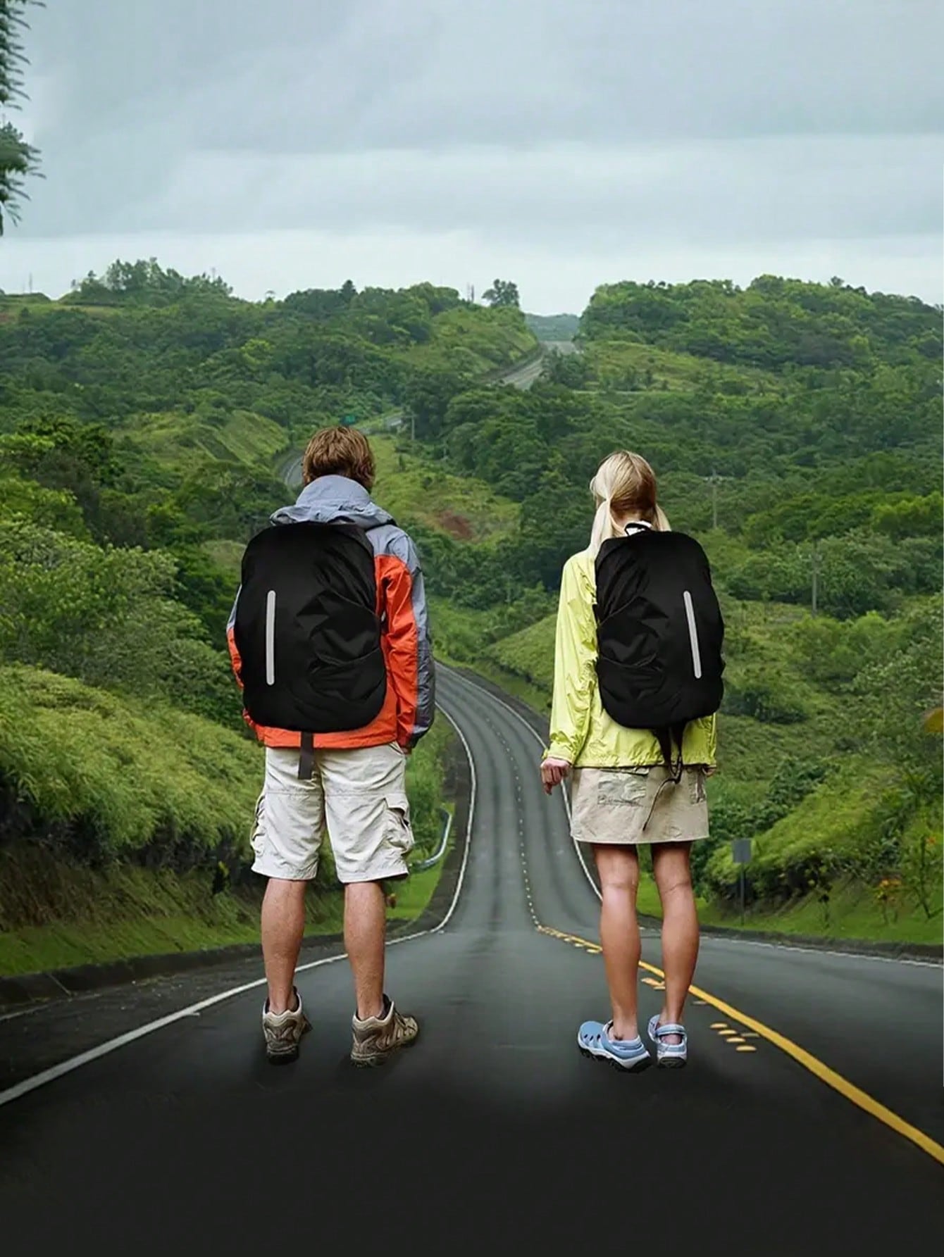 30-40L Backpack Rain Cover Ref - Travel Backpack Anti Theft recension och pris