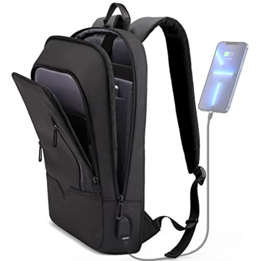 Backpack for Men Business Slim - Travel Backpack Anti Theft recension och pris