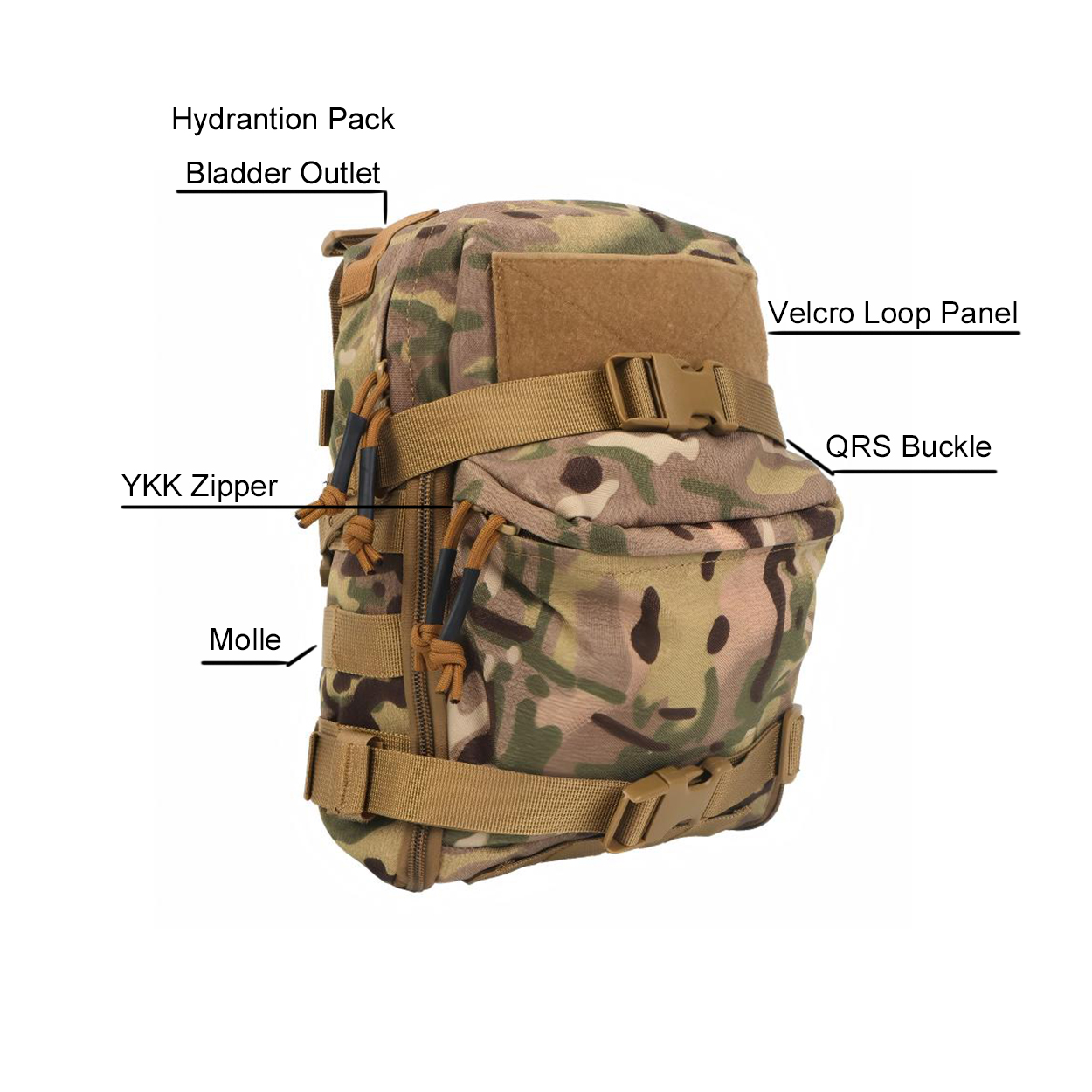 Mini Hydration Bag Outdoor Tac - Hydration Pack Outdoor recension och pris