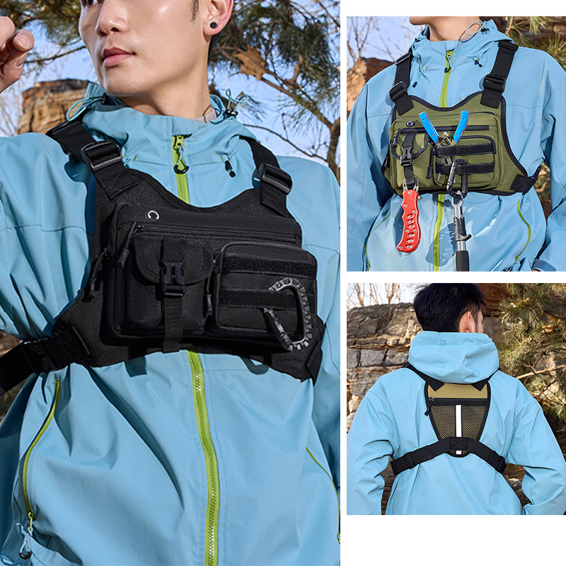 Outdoor Sports Chest Bag Vest  - Urban Backpack Tactical recension och pris