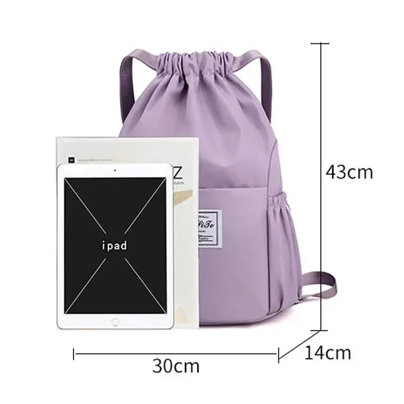 Sports Gym Drawstring Bag Wate - Drawstring Gym Bag recension och pris
