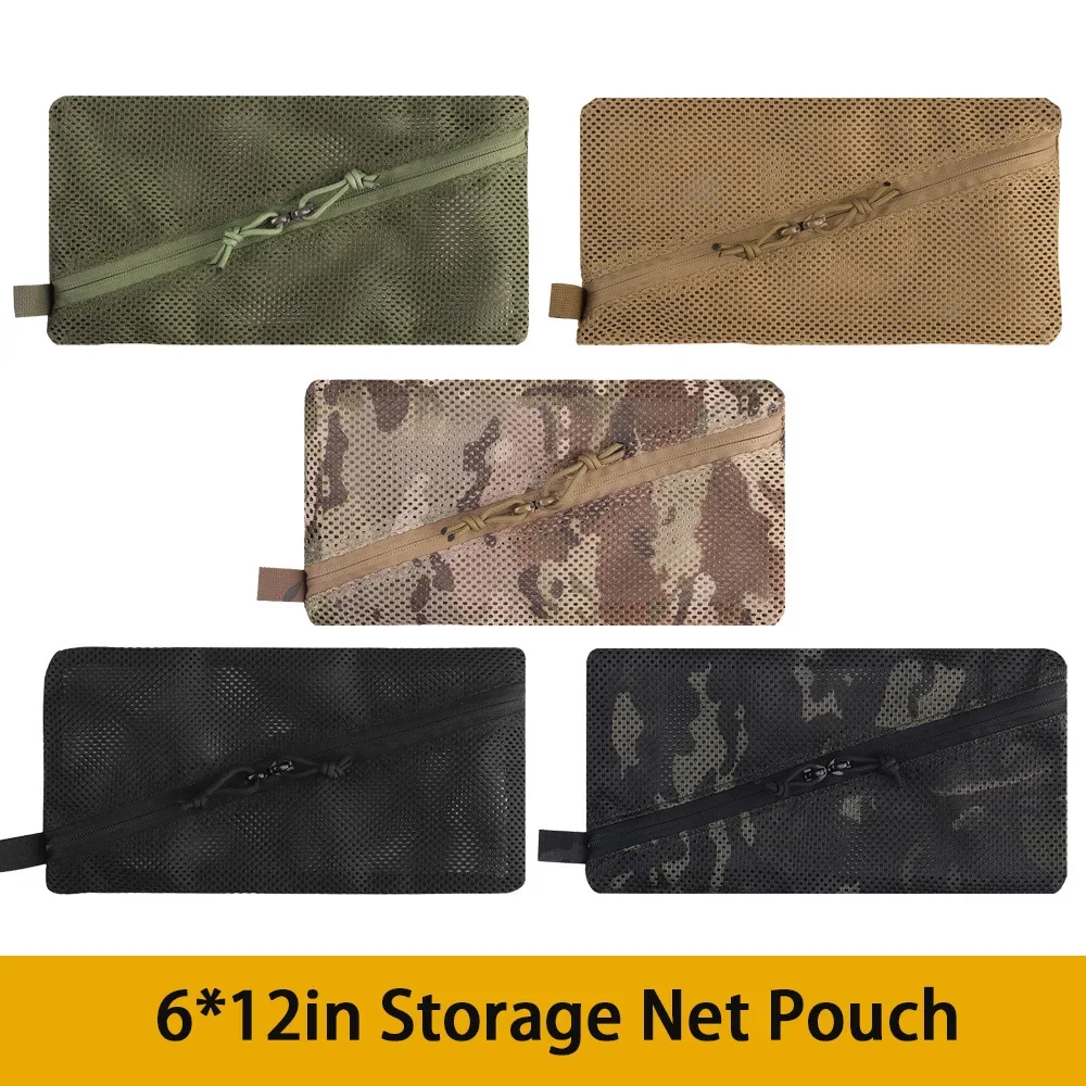 Tactical Mesh EDC Pouch Bag Ut - Backpack Insert Organizer recension och pris