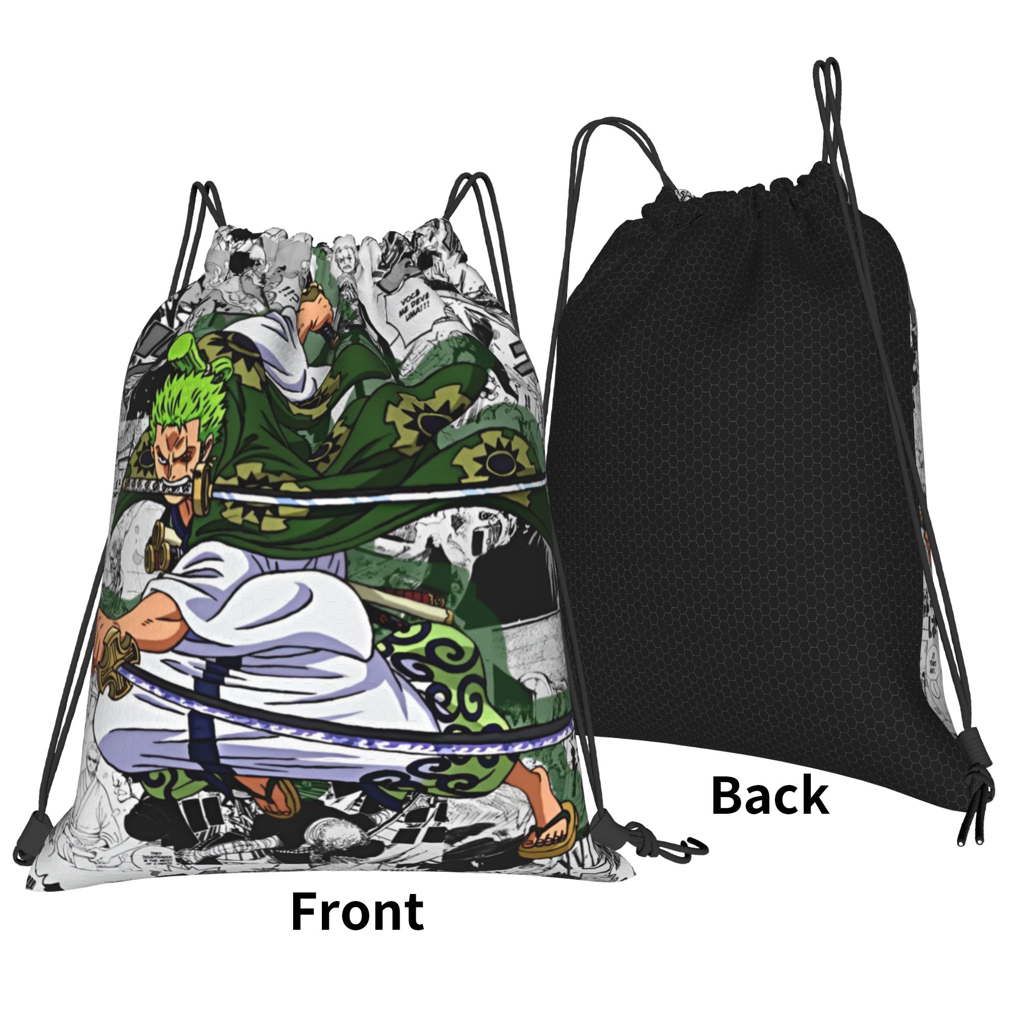 Custom Zoro O-One P-Piece Draw - Drawstring Gym Bag recension och pris