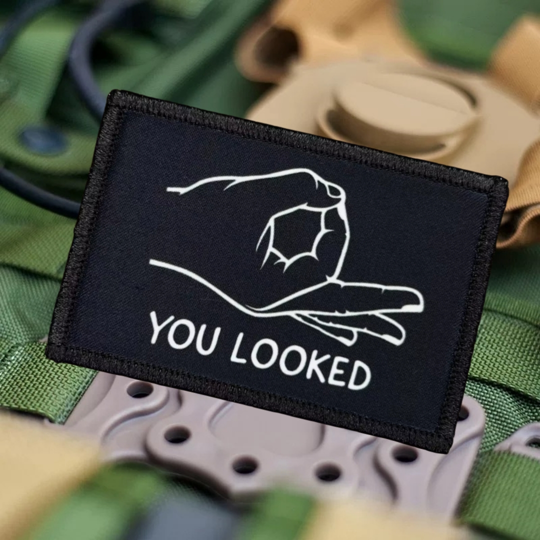You Looked Morale Badge Patche - Urban Backpack Tactical recension och pris