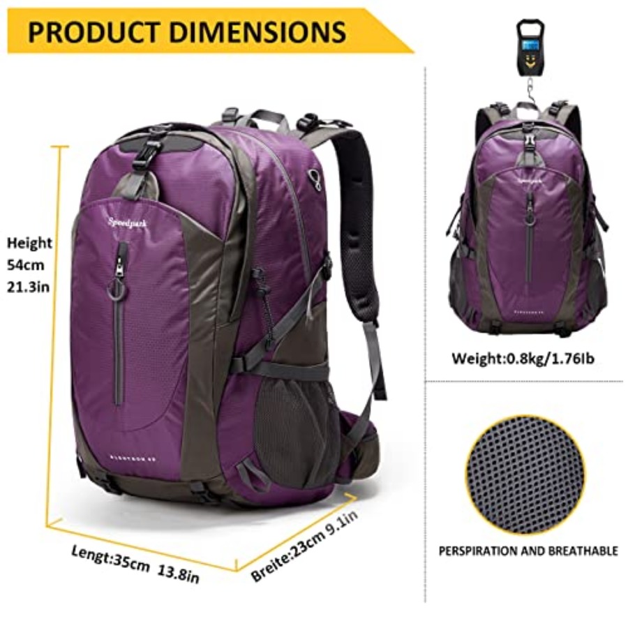 Hiking Backpack 40L Waterproof - Hiking Backpack Waterproof recension och pris