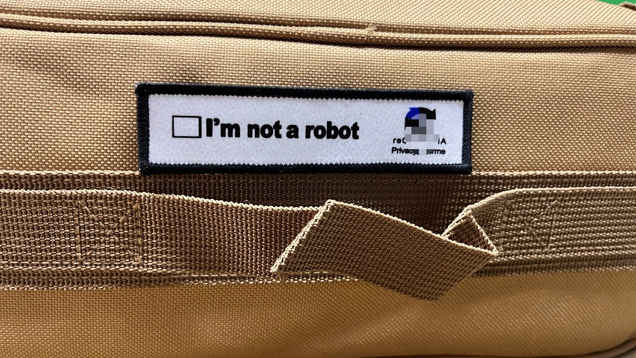 I'm Not A Robot Tactical Patch - Urban Backpack Tactical recension och pris
