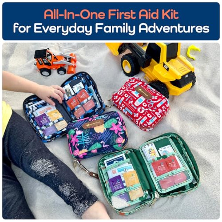 KeepGoing Travel First Aid Kit - Mini Backpack Purse recension och pris