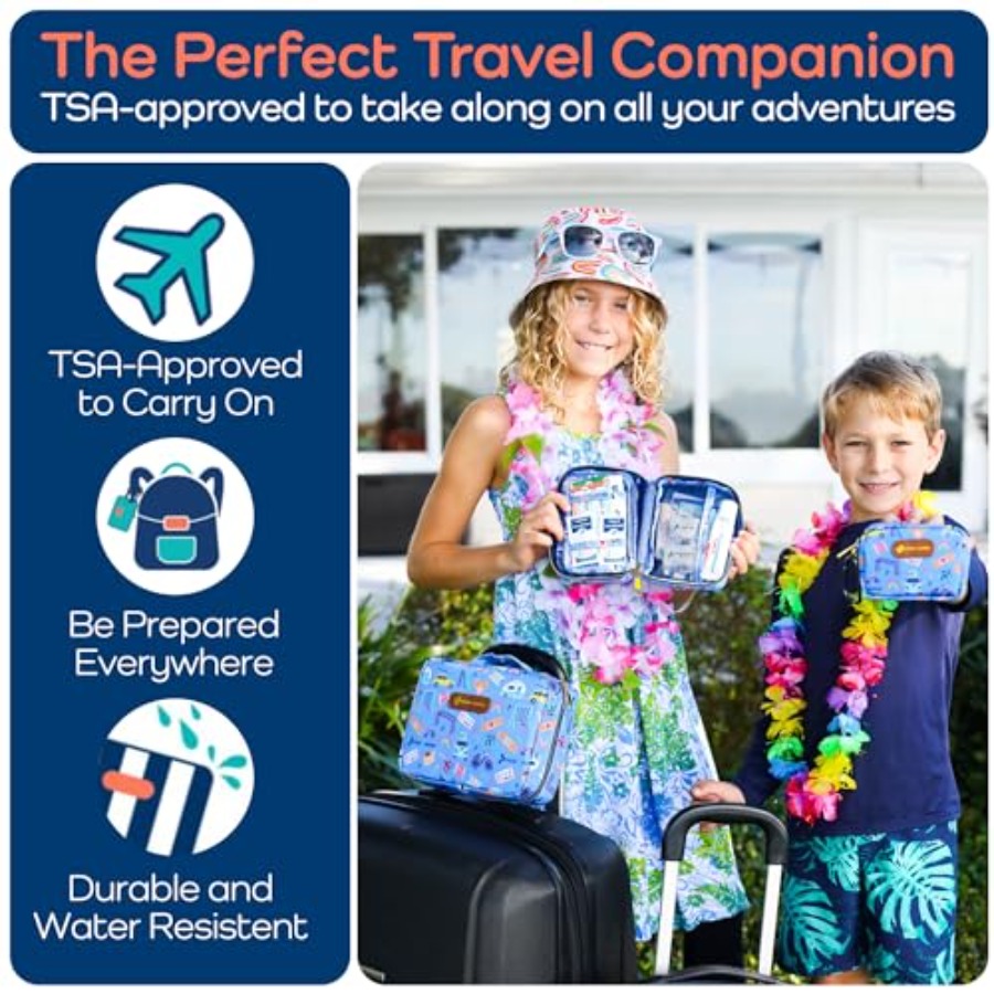 KeepGoing Travel First Aid Kit - Mini Backpack Purse recension och pris