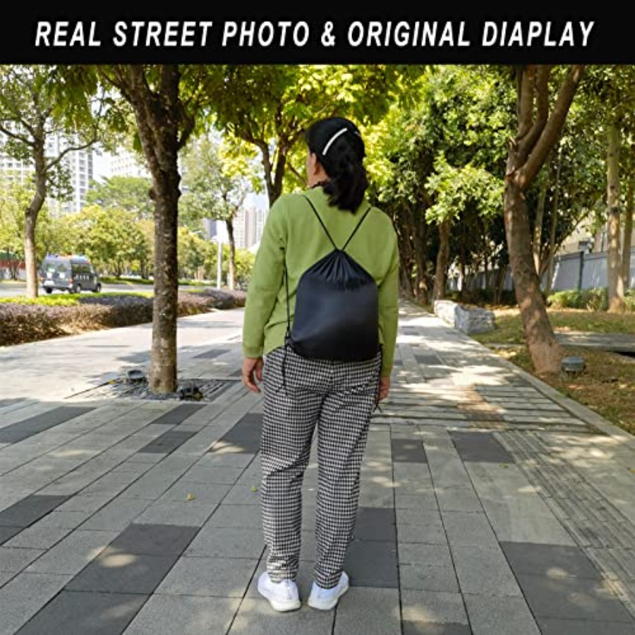 100 Pack Drawstring Backpack B - Drawstring Gym Bag recension och pris