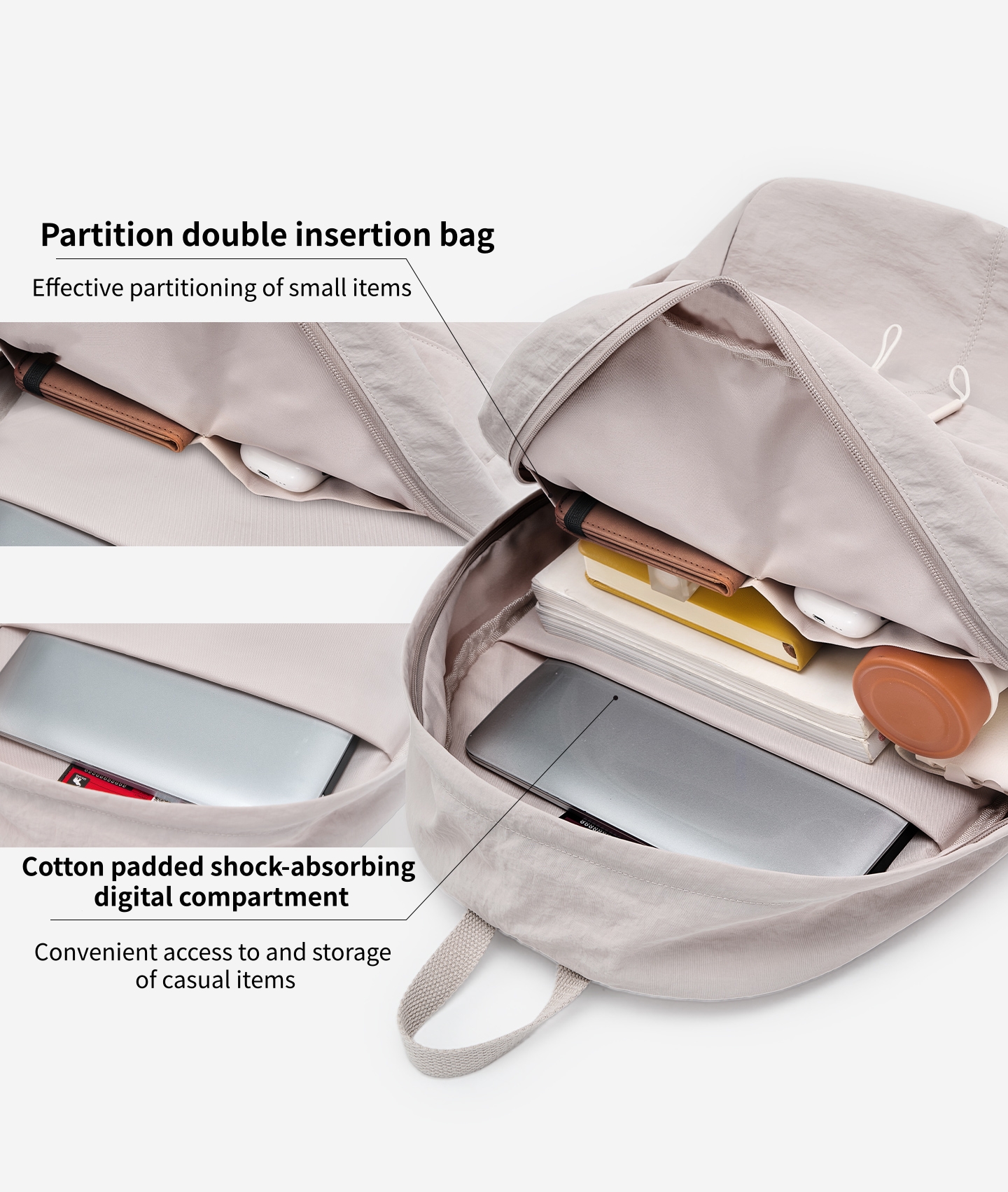 OIWAS Ultra lightweight and st - Canvas Backpack Casual recension och pris