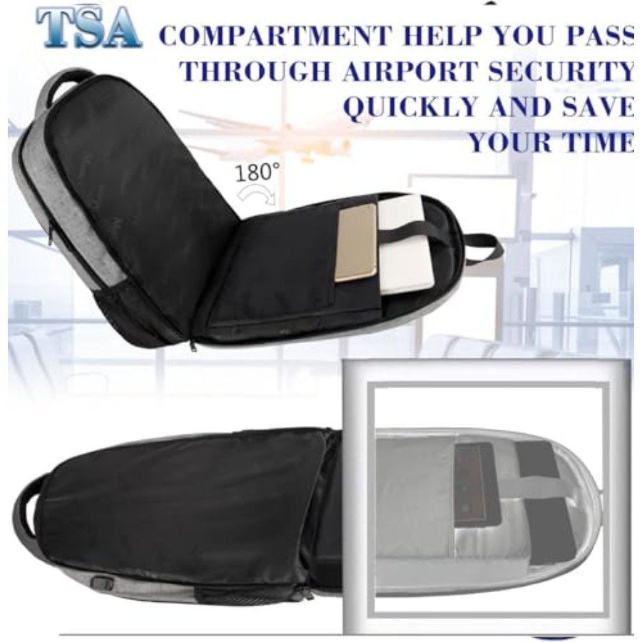 Extra Large.4 Laptop Backpack, - Travel Backpack Anti Theft recension och pris