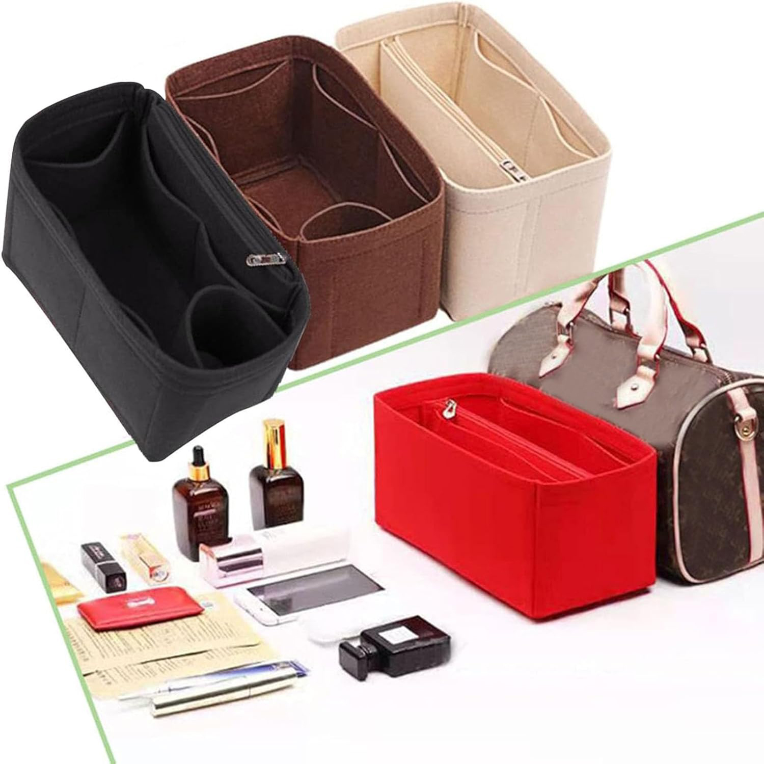 Purse Inserts for Speedy 25/30 - Backpack Insert Organizer recension och pris