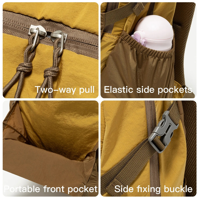 Fouvor 2026 Lightweight Unisex - Hiking Backpack Waterproof recension och pris